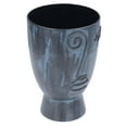 thumbnail image 3 of Face Planter Pot, Corrosion Resistant Wrought Iron Face Planter Pot  For Home, 3 of 8