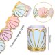 thumbnail image 2 of Borde Whaline de aluminio dorado con forma de concha pastel de 3 pulgadas x 10 m, 2 of 7
