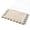 Rectangle-beige Travertine-11.8" x 7.4" x 0.7", variant on Square-beige Travertine 9.8" x 9.8" x 0.7" Serving Tray for Home Decor Bathroom Kitchen