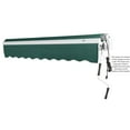 thumbnail image 7 of Awntech 14 Ft Maui Right Motorized Heavy Duty Patio Retractable Awning (168in x 9.25in x 120in), Forest, 7 of 7