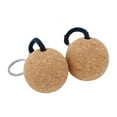 thumbnail image 1 of 2x 50mm Floating Cork Ball Key Ring Sailing Boat Float Buoyant Rope Kayak, 1 of 9