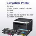 thumbnail image 7 of CLT-407S Toner Cartridge Compatible for Samsung CLT-407S Toner to use with CLP-320 CLP-320N CLP-325W CLX 3180 3185N 3185FW Printer (1BK+1C+1M+1Y), 7 of 7