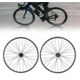 thumbnail image 3 of 29 Inch Wheelset, Mountain Bike Wheelse, Aluminium Alloy Quick Release Front Rear Black Bike Suitable 7-12 Speed Cassette, Rim Double 6-Hole Disc Brake MTB Wheelset, 3 of 9