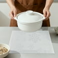 thumbnail image 4 of Unique Bargains 6Pcs Plastic Placemats Table Mats Silver 17.7" x 11.8", 4 of 6