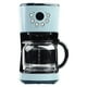 thumbnail image 1 of Cafetera Haden, Cafetera de Goteo Programable de 12 Tazas con Función de Apagado Automático y Filtro de Agua Lavable Reutilizable, Turquesa y Cromo, 1 of 5
