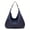 Deep Blue, variant on Vintage Chic Hobo Leather Tote - Spacious & Durable Vegan Bag - Stylish Shoulder or Underarm Purse for Women