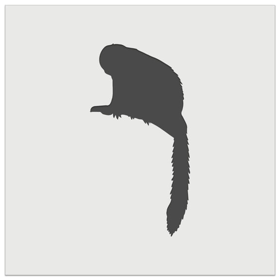 Squirrel Monkey Solid DIY Cookie Wall Craft Stencil - 3.5 Inch