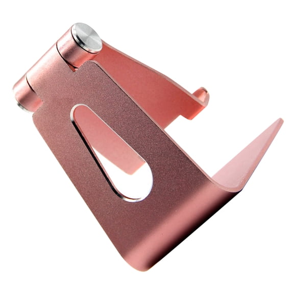 HAKIDZEL Rose Gold Foldable Phone Stand 1Pack Simple and Generous Design for Mobile Phone Support 4.01x3.14x2.95in