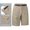 thumbnail image 7 of Little Donkey Andy Men's Quick Dry Stretch Hiking Shorts Lightweight Outdoor Golf Travel Cargo Shorts UPF 50+ Light Khaki Size S, 7 of 7