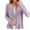 Purple, variant on CILENON Chaquetas De Mujer Women's Long Sleeve Ice Silk Knit With Skirt V Neck Cardigan (Purple,L)