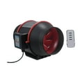 thumbnail image 3 of yotijay 4 in Exhaust Duct Fan Extractor Fan Ventilators Sheds Camping Yacht Portable Ventilators Ventilation Fan for Office Bathroom RV with RC, 3 of 7