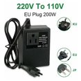 thumbnail image 2 of Transformador de tensión transformador abaisseur 220v a 110v ac transformador de tensión de viaje abaisseur, 2 of 4