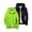 Army Green, variant on 2 Pack Kids Solid Hooded Softshell Jacket Set Boys Girls Light Windproof Outdoor Coat Pockets Autumn Casual Outerwear Navy 5-6 Years