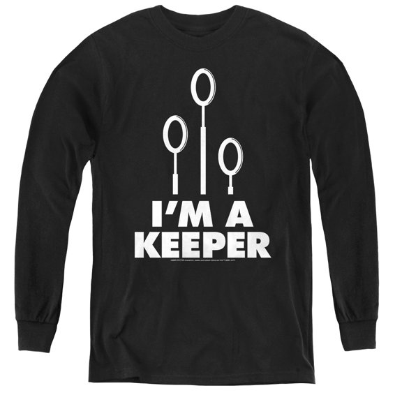 Harry Potter - Keeper - Youth Long Sleeve Shirt - Large