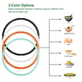 thumbnail image 3 of STYDDI Silicone Sealing Ring Compatible with All Instant Pot 6 Quart Multi-Use Models, Food-Grade S, 3 of 7