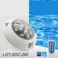 thumbnail image 4 of Lumière de Piscine LED Murale Lumière de Piscine Colorée Télécommande RGB Lumière sous-Marine, 4 of 6
