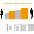 thumbnail image 6 of Personalised Photo Blanket Customized Blanket Picture Blanket Personalised for Kids Adults Birthday Anniversary Wedding Valentines Christmas Personalized Gifts 10 Photos 4 Size, 6 of 6