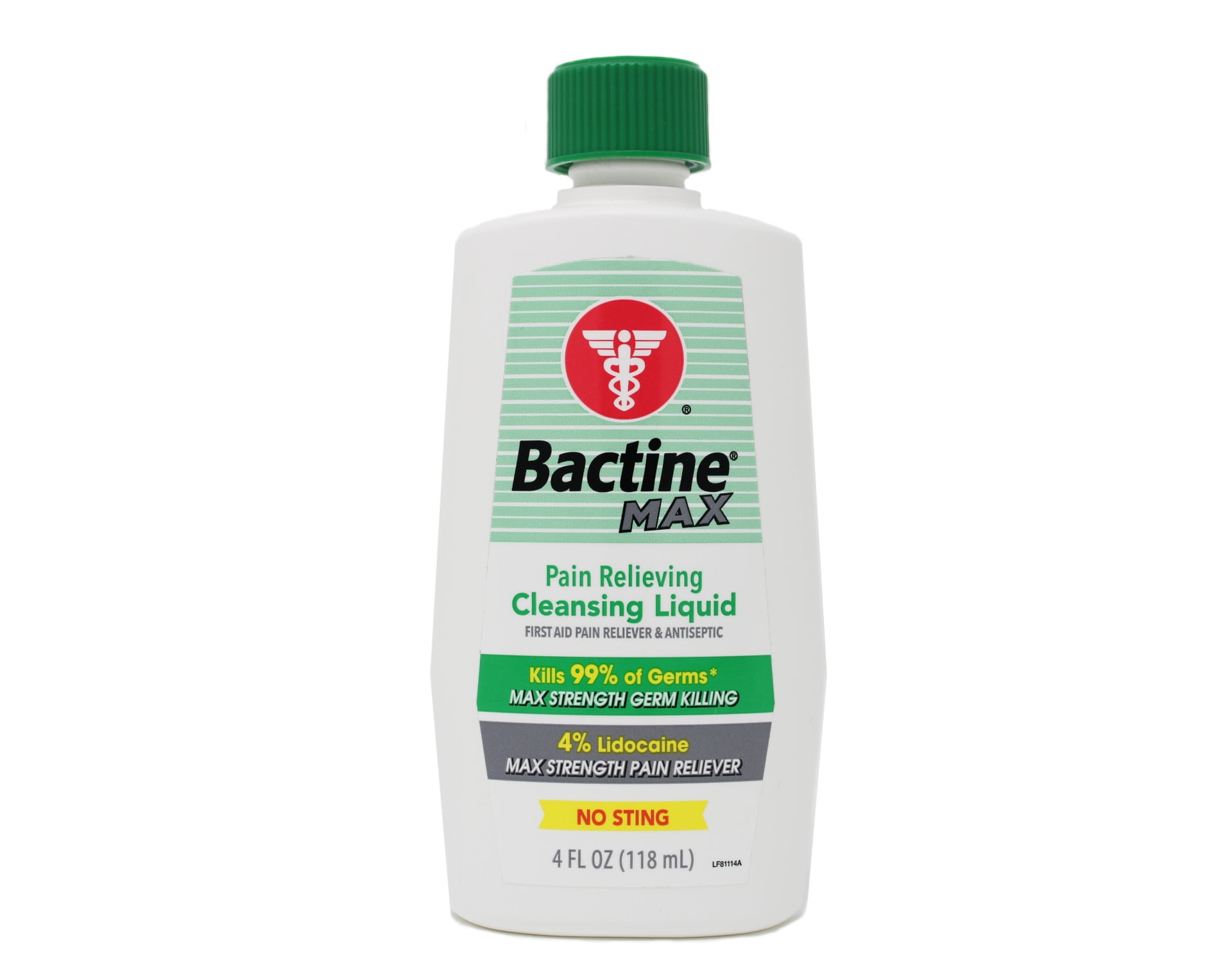 Bactine Original First Aid Antiseptic Liquid Relieves Pain & Itch, 4oz