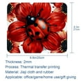 thumbnail image 5 of Ladybugs Printed Square Desk Pad Mouse Pad Desk Mat Non-Slip Rubber Bottom – 8.3x9.8 Inch – Suitable for Office and Gaming, 5 of 6