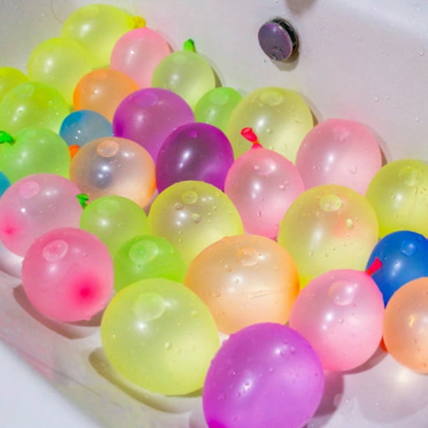 666 Globos De Agua Autosellables De Llenado Rápido – Colores Suritidos – Incluye 6 Conectores Para Grifo – Perfectos Para Batallas De Agua, Fiestas Y Verano