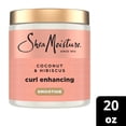 thumbnail image 5 of (2 pack) SheaMoisture Curl Enhancing Smoothie Hair Cream for Thick, Curly Hair Coconut and Hibiscus Sulfate Free and Paraben Free Curl Cream, 20 oz, 5 of 15