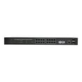thumbnail image 2 of Eaton Tripp Lite series 16-Port Gigabit Ethernet Switch 10/100/1000Mbps, L2 Web-Smart Managed, 2 Dedicated Gigabit SFP Slots, 36 Gbps, Web Interface - Switch - smart - 16 x 10/100/1000 + 2 x Gigabit SFP - rack-mountable - AC 100 - 240 V, 2 of 5