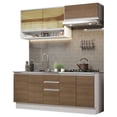 thumbnail image 1 of Cocina Integral Madesa Glamy Con Tarja 200 Cm Marron, 1 of 10