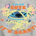 thumbnail image 3 of Lilo & Stitch - So Cute it's Scary - Toddler And Youth Crewneck Fleece Sweatshirt, 3 of 5