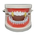 thumbnail image 2 of Yinanstore Double Golden Plated Single Halloween Grills - Gold, 2 of 8