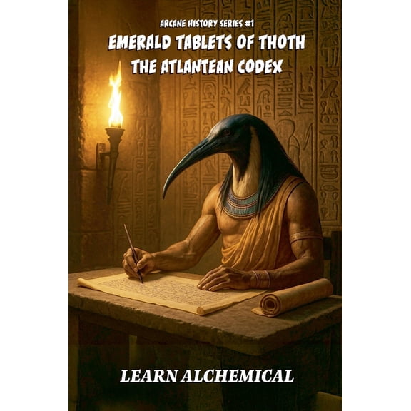 Arcane History The Emerald Tablets of Thoth, the Atlantean Codex, Book 1, (Paperback)