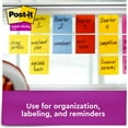 thumbnail image 6 of Post-it® Super Sticky Notes, 3 in x 3 in, Red, 5 Pads/Pack, 6 of 6