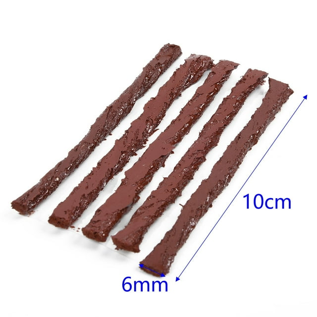 60 Pcs Bandes de Réparation de Pneus Kit d'Outils de Réparation de Crevaison de Pneus pour Voiture Moto Vélo Outils de Réparation de Crevaison Mingyiq