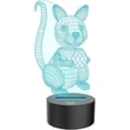 thumbnail image 1 of Squirrel 3D Illusion Lamp Touch Sensor LED Night Light, 1 of 5