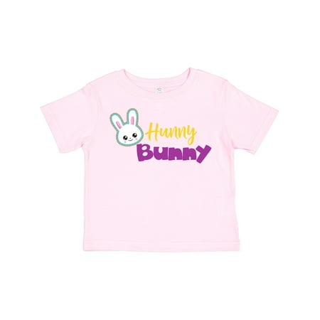 

Inktastic Easter Hunny Bunny White Bunny Cute Bunny Gift Toddler Boy or Toddler Girl T-Shirt