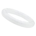 thumbnail image 1 of 7.25 in. Resin Bangle with No Stone, White, 1 of 1