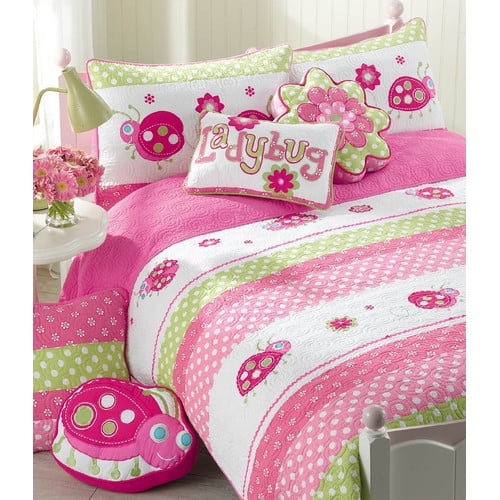 ladybug crib set walmart