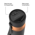 thumbnail image 4 of Contigo 24 oz Stainless Steel Leak-Proof Insulated Water Bottle with Carry Strap, Black/Bronze, 4 of 8
