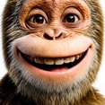 thumbnail image 3 of Men's Women's Funny Monkey Chimpanzee 3D Graphic Hoodie Novelty Pullover Sweatshirt with Drawstring Casual Activewear, 3 of 5