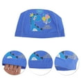 thumbnail image 3 of Unique Bargains 1 Pc Knitted PU Cartoon Dinosaur Swim Cap Blue, 3 of 6