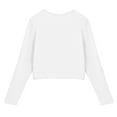 thumbnail image 3 of Girl Cute Cardigan New Kids Girls Cardigan Open Front Casual Long Sleeve Fashion Tops Age 5-14 Years Style B-11 White 120, 3 of 7