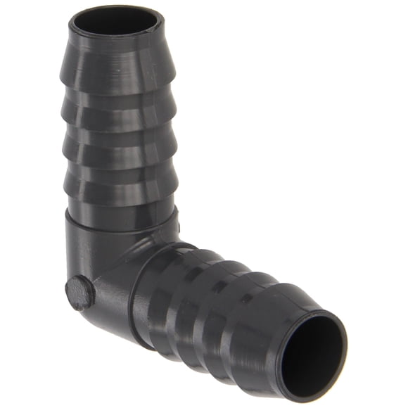 Conector de tubo de PVC Spears serie 1406, codo de 90 grados, cédula 40, gris, 1 pulgada, con púas