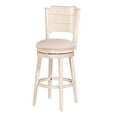 thumbnail image 2 of Hillsdale Clarion 41.25" Wood Contemporary Counter Stool in White, 2 of 4