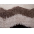 thumbnail image 3 of WEXIA Area Rug Round 4x4ft Fluffy Brown Plush Circle Shaggy Furry Carpet for Living Room Bedroom Kids Room Nursery Room Home Office, 3 of 5