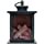 thumbnail image 3 of Pequeño y acogedor farol para chimenea - Asa integrada para transportar y colgar, 3 of 5