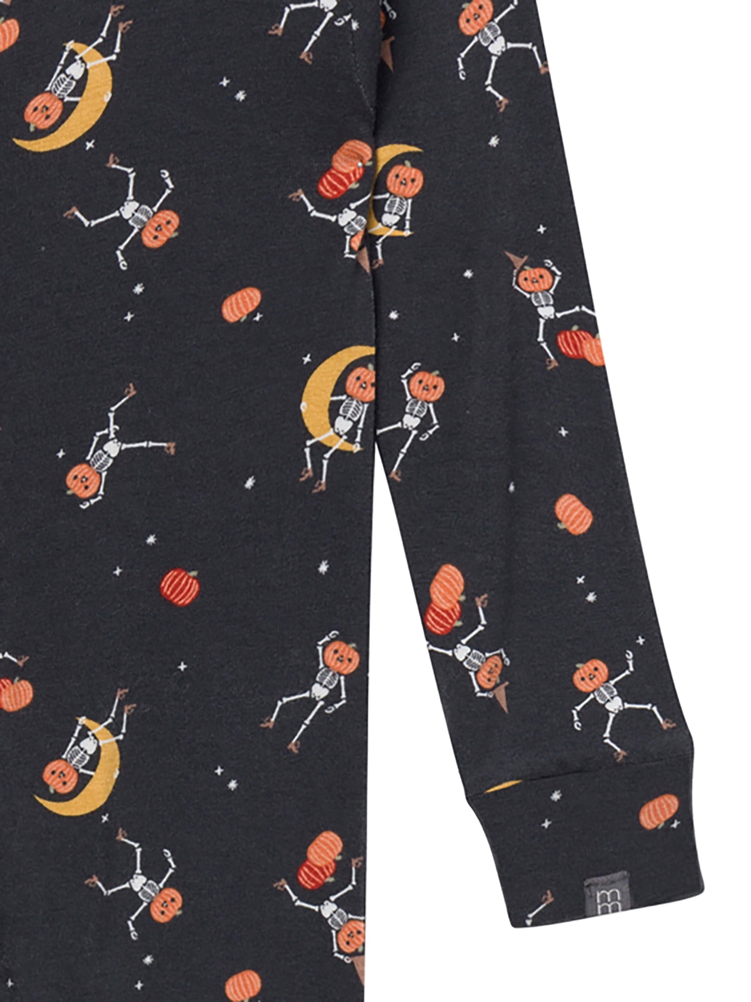 Modern Moments by Gerber Baby and Toddler Neutral Super Soft Halloween One-Piece Pajama, Sizes 0/3 Months - 5T