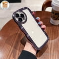 thumbnail image 1 of Funda Simple Transparente Para Cámara Circular Protectora De Olas Grandes Para IPhone 11 12 13 Pro Max 14 Plus, 1 of 4