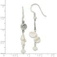 thumbnail image 4 of Sterling Silver Fwc Keshi Pearl And Moonstone Fancy Dangle Earrings (49.41 X 7.3) Made In Thailand qe13082, 4 of 5