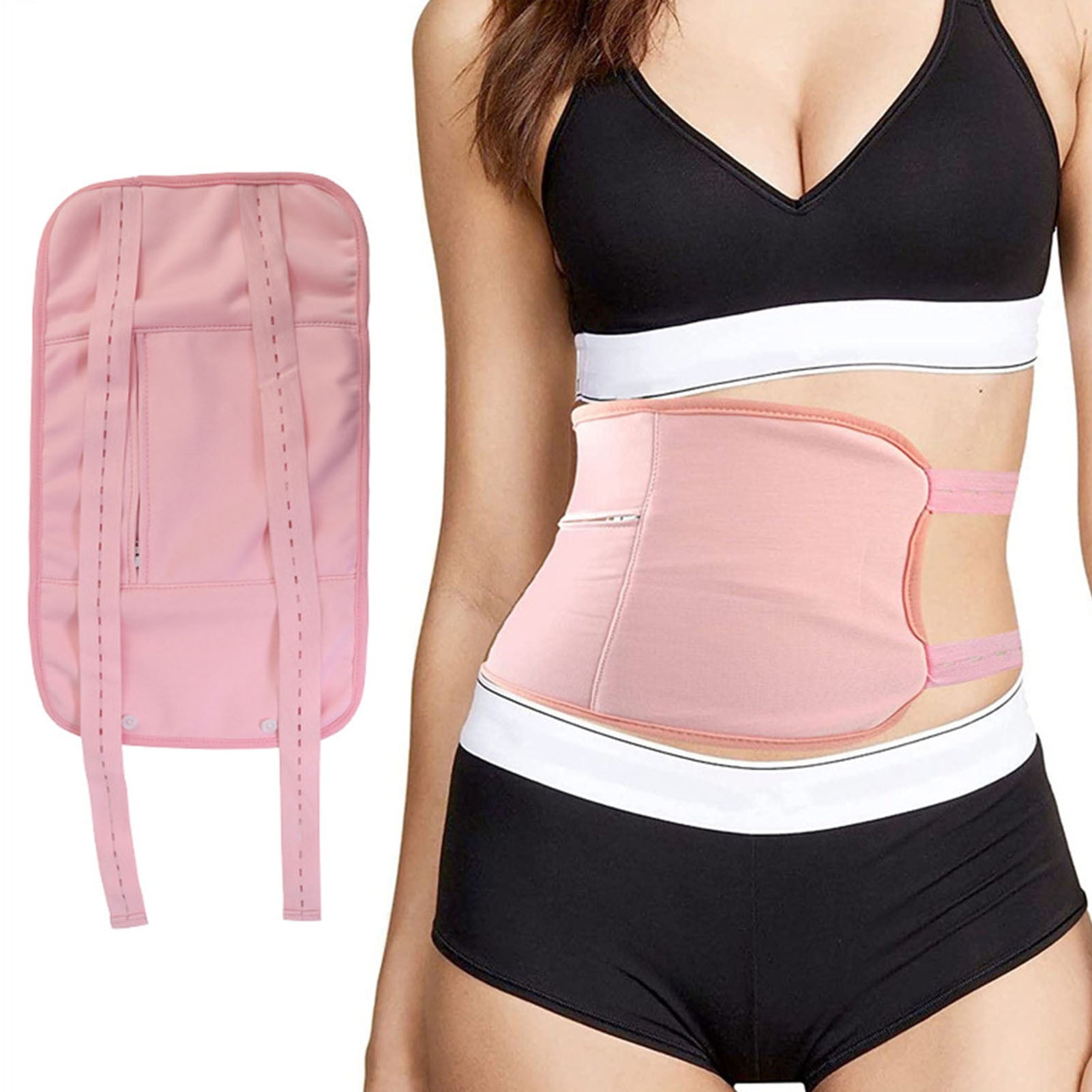 Castor Oil Pack,Abdominal Oil Auxiliary Care Belt,Dual Use as Ice/Heat Castor Oil Pack Wrap For