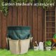 thumbnail image 4 of CHAO Bolsa para herramientas de jardín Bolsa para herramientas de jardinería con lona Oxford impermeable con tela: 6 bolsillos pueden contener herramientas, bolsa de almacenamiento versátil resistente, 4 of 5
