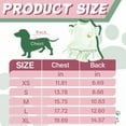 thumbnail image 2 of GASTROPOD Dog Dresses for Small Dogs Girl,Polyester Solid Everyday Dress Dog Dress,Warm Sunshine Feel with Flower Puppy Clothes,Green,Xl, 2 of 6
